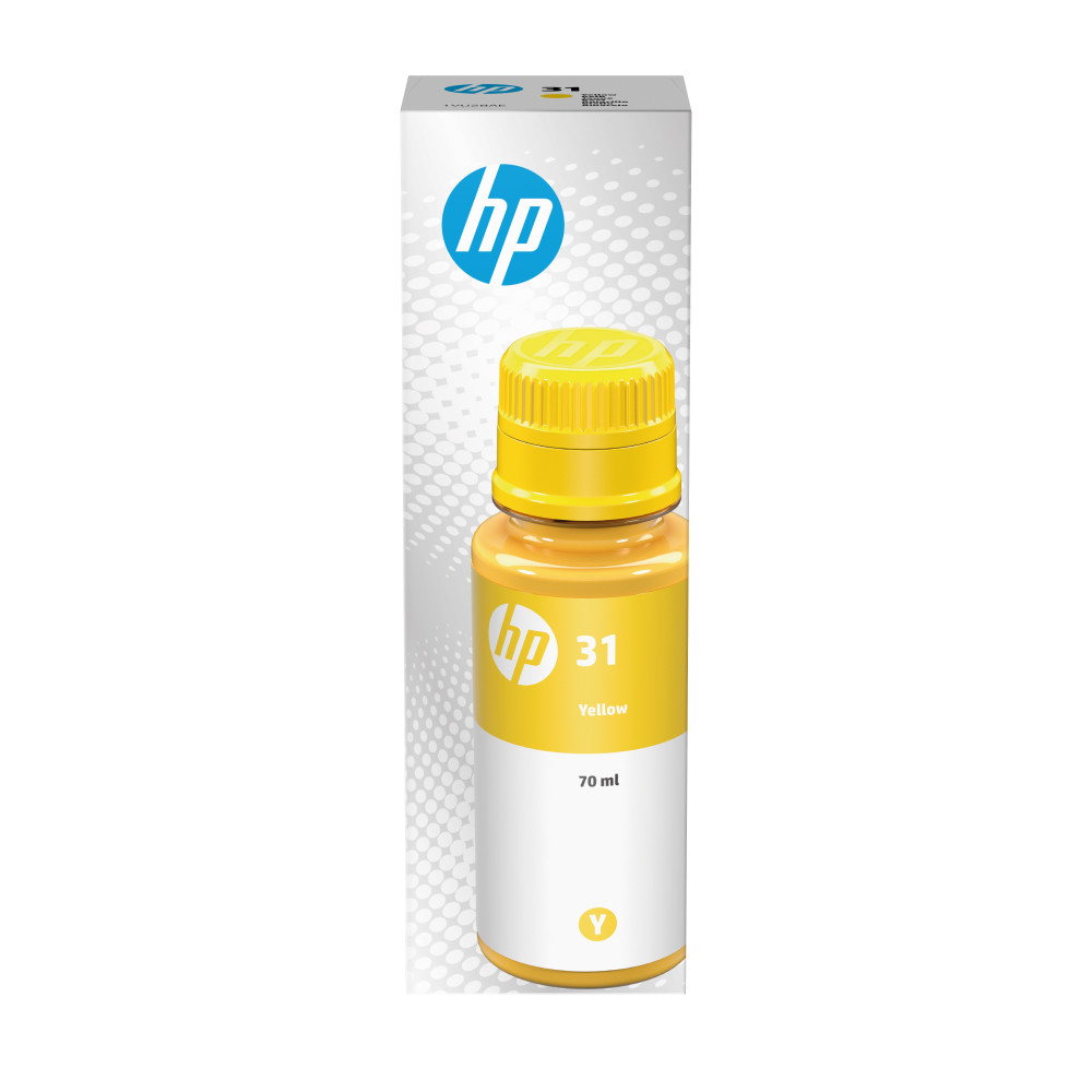 HP Flacone di inchiostro giallo originale 31 da 70 ml HP Flacone di inchiostro giallo originale 31 da 70 ml