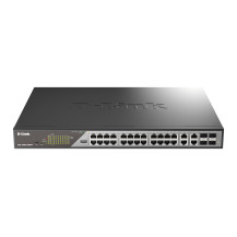 D-Link DSS 200G-28MPP - Switch - gestito - 24 x 10/100/1000 (PoE)