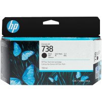 HP Cartuccia di inchiostro DesignJet 738 da 130 ml nero