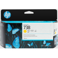 HP Cartuccia di inchiostro giallo DesignJet 738 da 130 ml