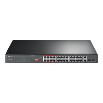 TP-LINK TL-SL1226P - Switch - senza gestione - 24 x 10/100 (PoE+)