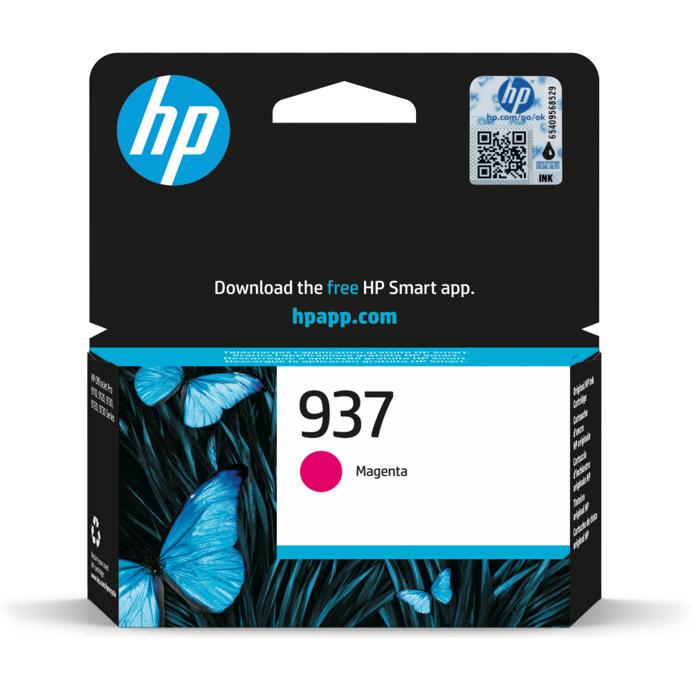 HP Cartuccia di inchiostro magenta originale 937 HP Cartuccia di inchiostro magenta originale 937
