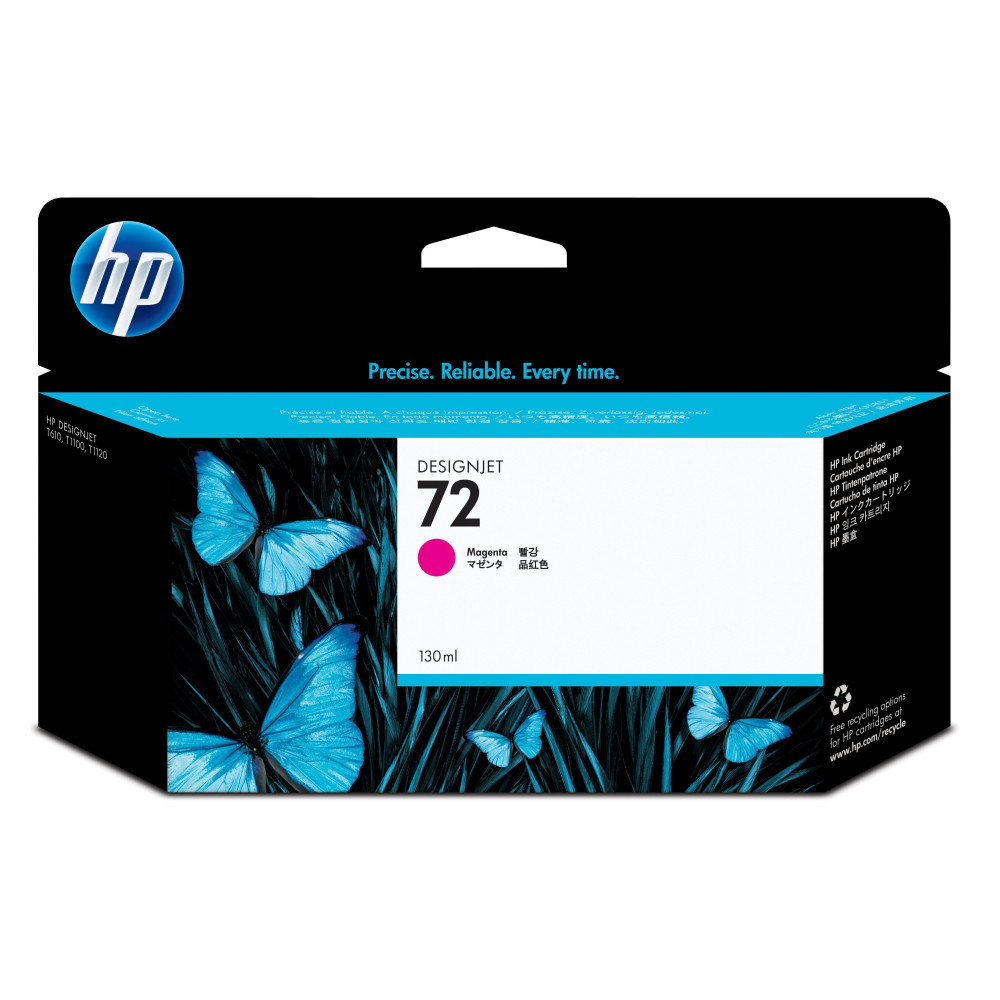 HP Cartuccia inchiostro magenta 72, 130 ml HP Cartuccia inchiostro magenta 72, 130 ml