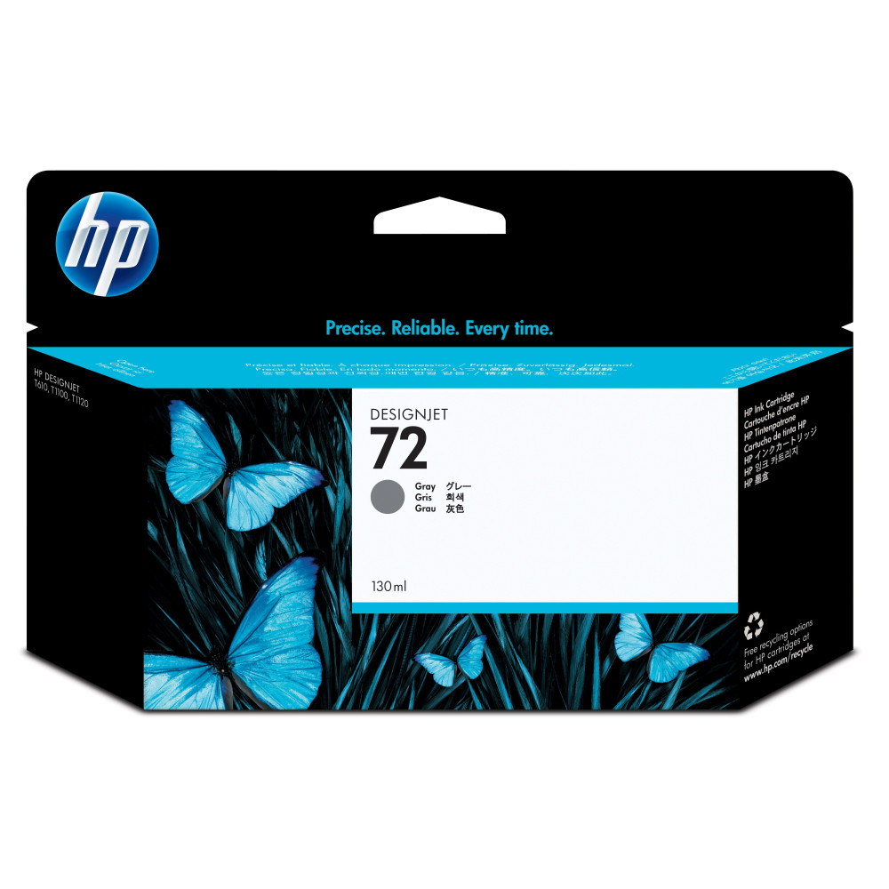 HP Cartuccia inchiostro grigio 72 da 130 ml HP Cartuccia inchiostro grigio 72 da 130 ml