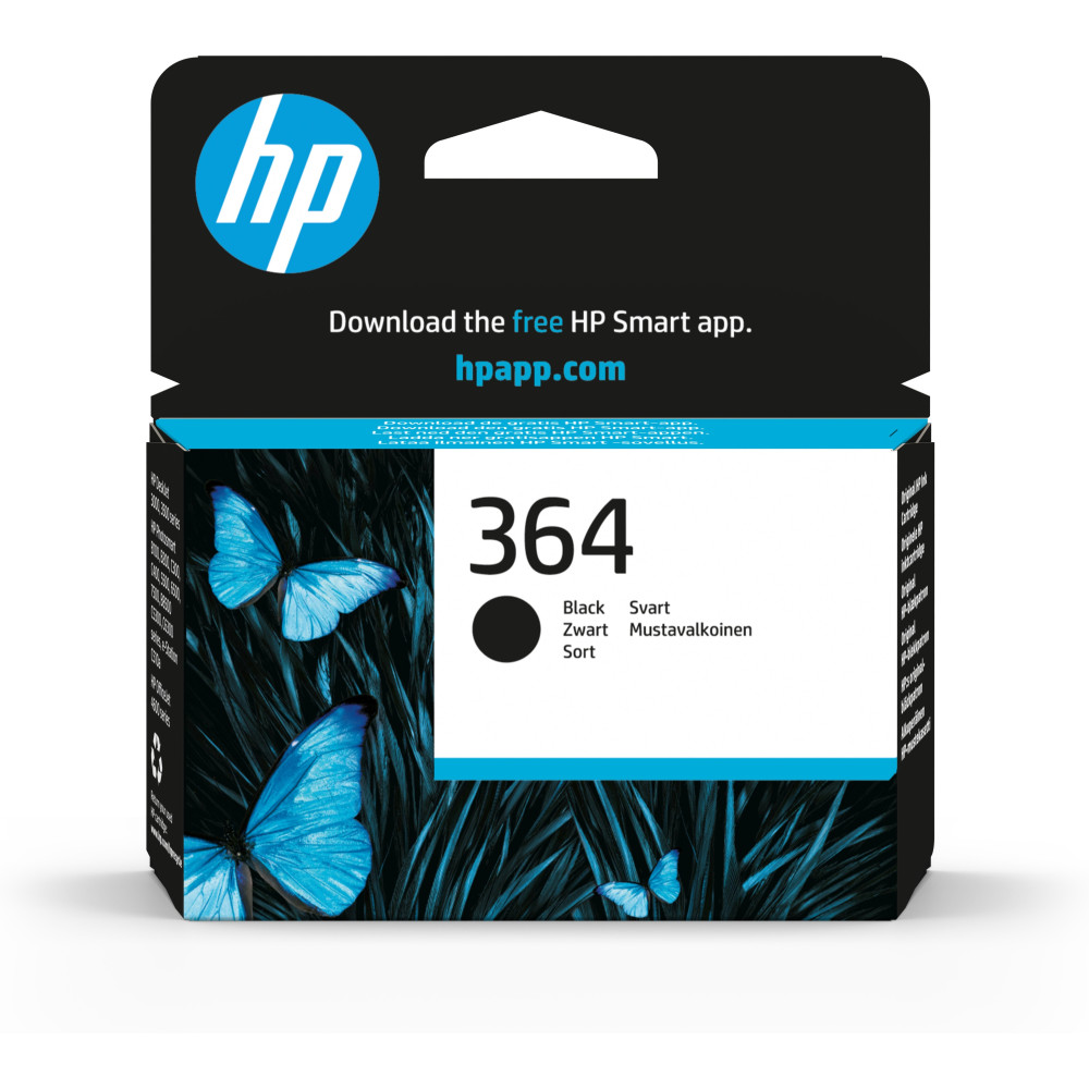 HP Cartuccia originale inchiostro nero 364 HP Cartuccia originale inchiostro nero 364