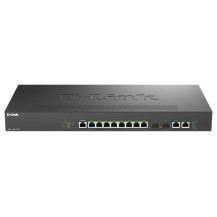 D-Link DMS-1250-12TP - Switch - L2+ - Intelligente - 8 x 10/100/1000/2,5G (PoE+)
