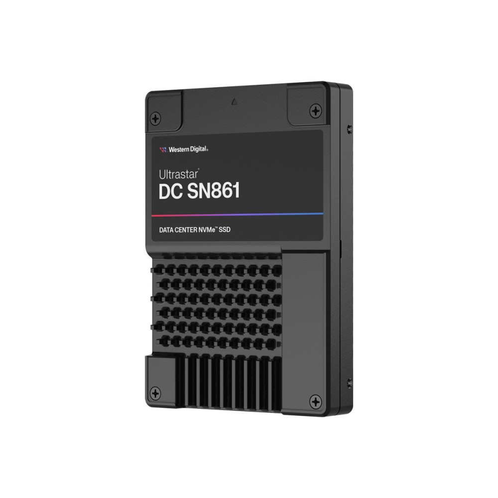 WD Ultrastar DC SN861 WUS6BA138PSP9X3 - SSD - data center - 3,84 TB - interno - 2,5" (6,4 cm)