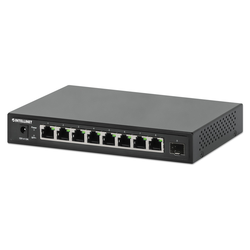 Intellinet Switch - senza gestione - 8 x 10/100/1000/2.5G + 1 x 10 Gigabit SFP+ (Uplink)