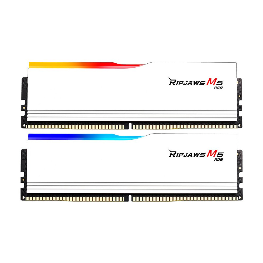 G.Skill Ripjaws M5 RGB F5-6000J3036F24GX2-RM5RW, 48 GB, 2 x 24 GB, DDR5, 6000 MHz, 288-pin DIMM