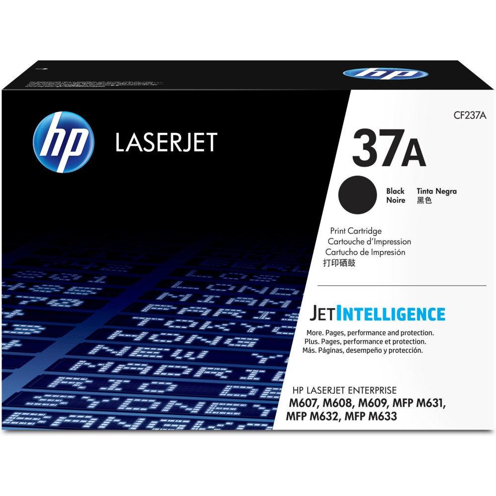 HP Cartuccia toner nero originale LaserJet 37A HP Cartuccia toner nero originale LaserJet 37A