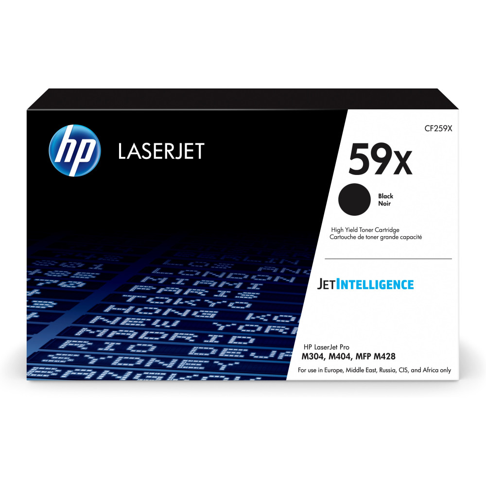 HP Cartuccia toner nero originale LaserJet 59X ad alta capacità HP Cartuccia toner nero originale LaserJet 59X ad alta capacità