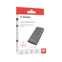 Verbatim TurboMetal - SSD - 2 TB - esterno (trasportabile)
