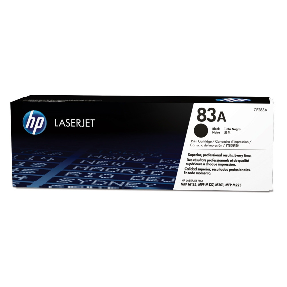 HP Cartuccia Toner originale nero LaserJet 83A HP Cartuccia Toner originale nero LaserJet 83A