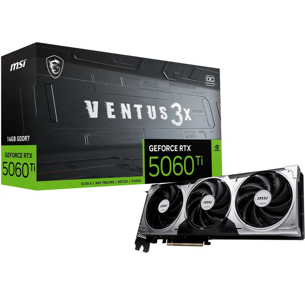 MSI GeForce RTX 5060 Ti 16G VENTUS 3X OC - Scheda video