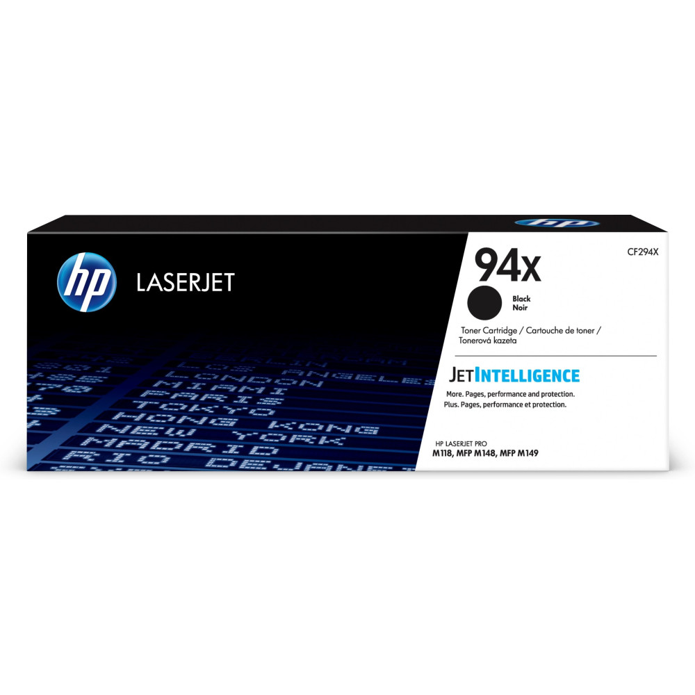HP Cartuccia toner nero originale LaserJet 94X ad alta capacità HP Cartuccia toner nero originale LaserJet 94X ad alta capacità