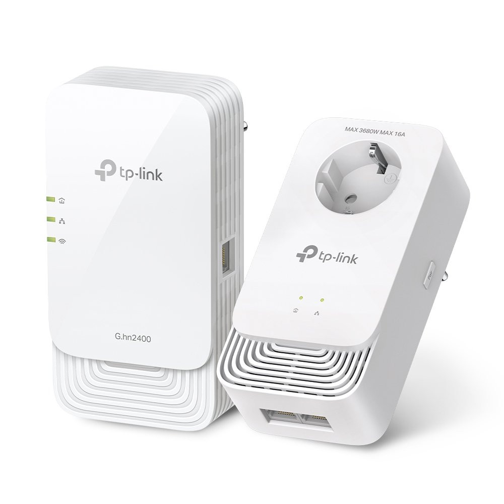 TP-LINK PGW2440 KIT V1 - Kit Wi-Fi 6 - Kit di adapter Powerline