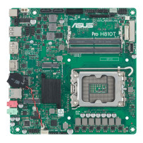 ASUS PRO H810T-CSM - Scheda madre - Mini ITX sottile - LGA1851 Socket - Chipset H810 - USB-C 3.2 Gen 2x2, USB 3.2 Gen 2, USB 3.2