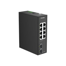 D-Link DIS 100G-10 - Switch - senza gestione - 8 x
