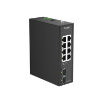 D-Link DIS 100G-10 - Switch - senza gestione - 8 x
