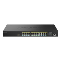 D-Link DMS-1250-28P - Switch - L2+ - Intelligente - 24 x 10/100/1000/2.5G (PoE++)
