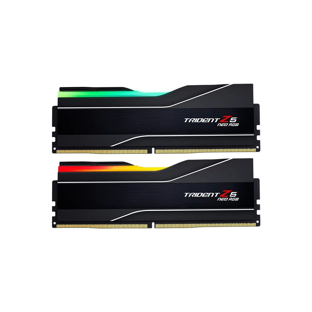 G.Skill Trident Z5 Neo RGB F5-6000J3244G64GX2-TZ5NR, 128 GB, 2 x 64 GB, DDR5, 288-pin DIMM
