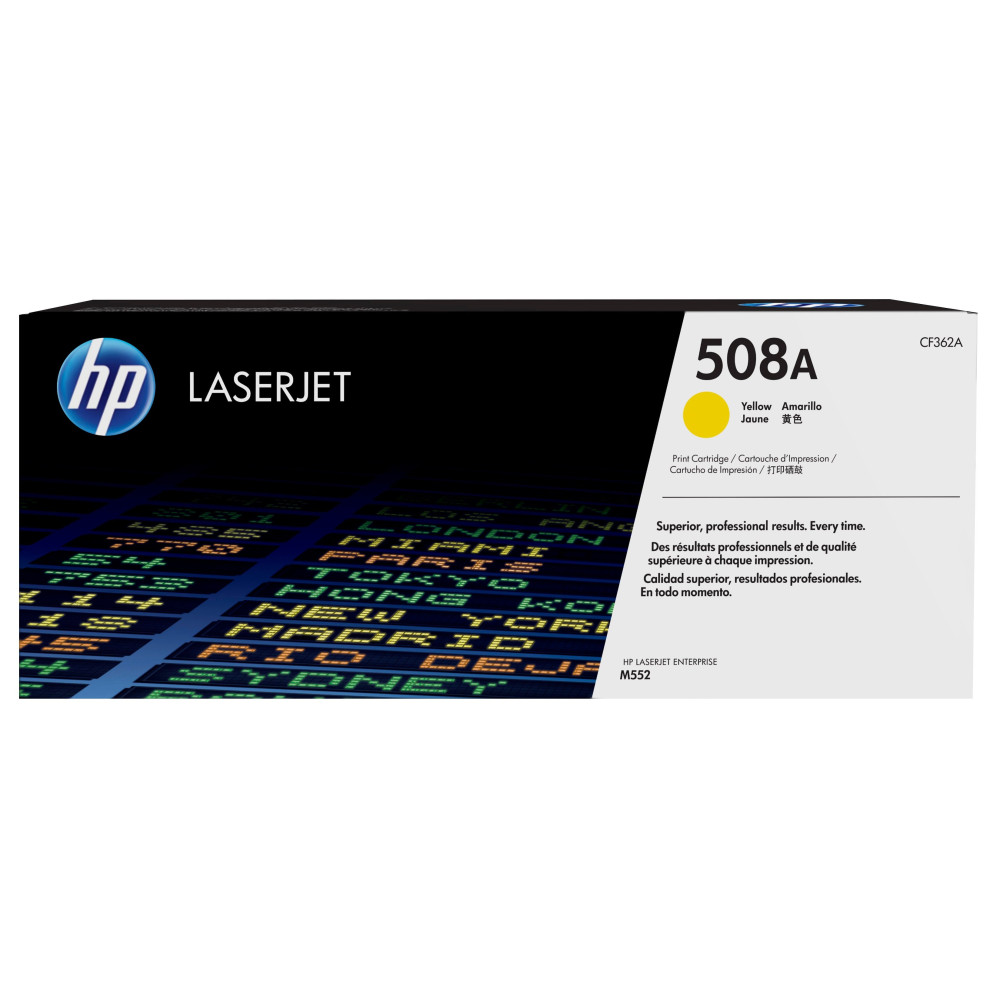 HP Cartuccia Toner giallo originale LaserJet 508A HP Cartuccia Toner giallo originale LaserJet 508A