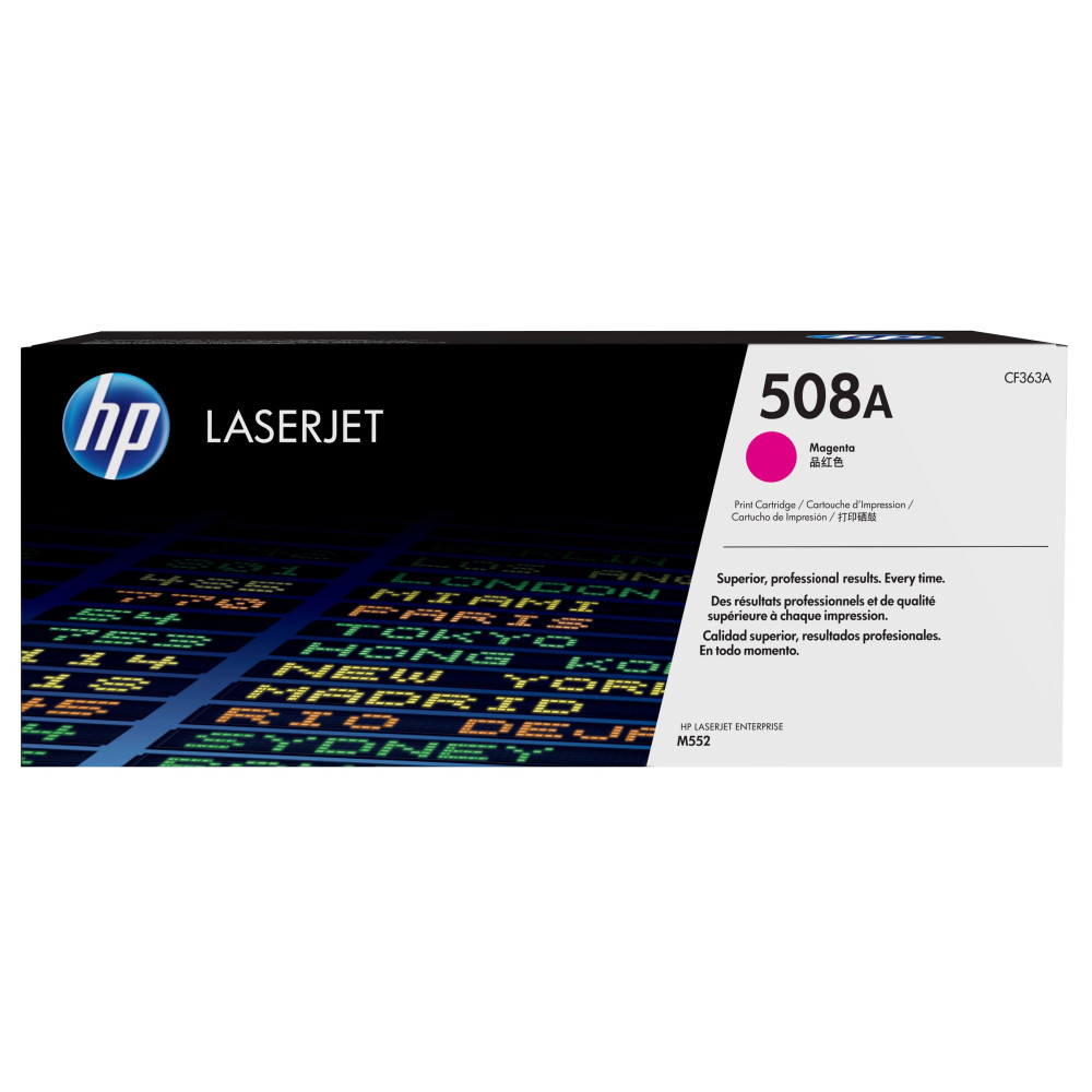 HP Cartuccia Toner magenta originale LaserJet 508A HP Cartuccia Toner magenta originale LaserJet 508A