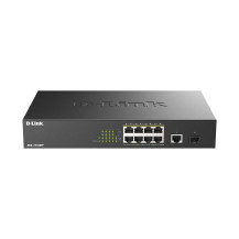 D-Link DGS 1010MP - Switch - senza gestione - 8 x 10/100/1000 (PoE+)