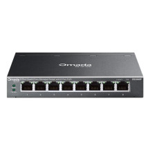 TP-LINK Omada ES208GP V1 - Switch - gestito - 8 x 10/100/1000 (PoE+)