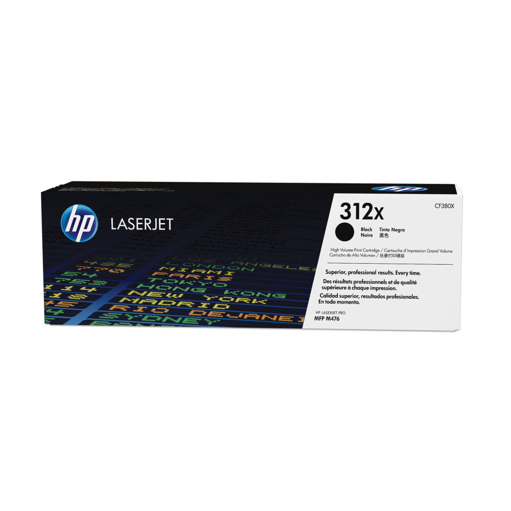 HP Cartuccia toner nero LaserJet 312X ad alta capacità HP Cartuccia toner nero LaserJet 312X ad alta capacità