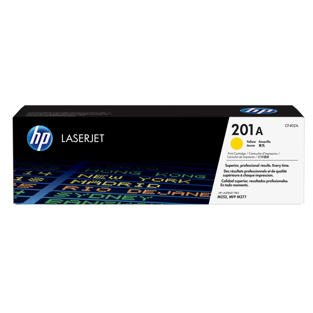 HP Cartuccia Toner giallo originale LaserJet 201A HP Cartuccia Toner giallo originale LaserJet 201A