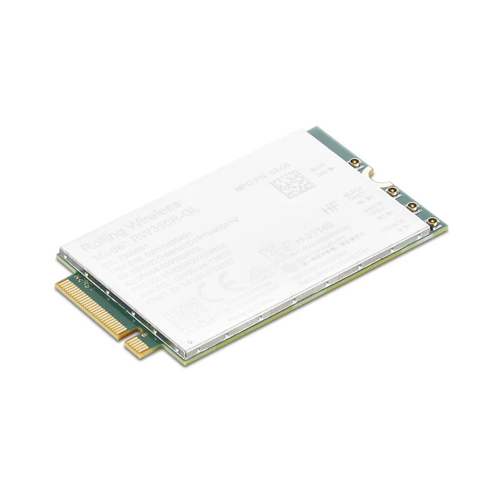 Lenovo 4XC1U10820, Integrato, senza fili, M.2, WWAN, 4670 Mbit/s