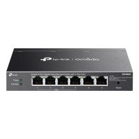 TP-LINK Omada ES206GP, gestito, Gigabit Ethernet (10/100/1000), Power over Ethernet (PoE), montaggio su parete