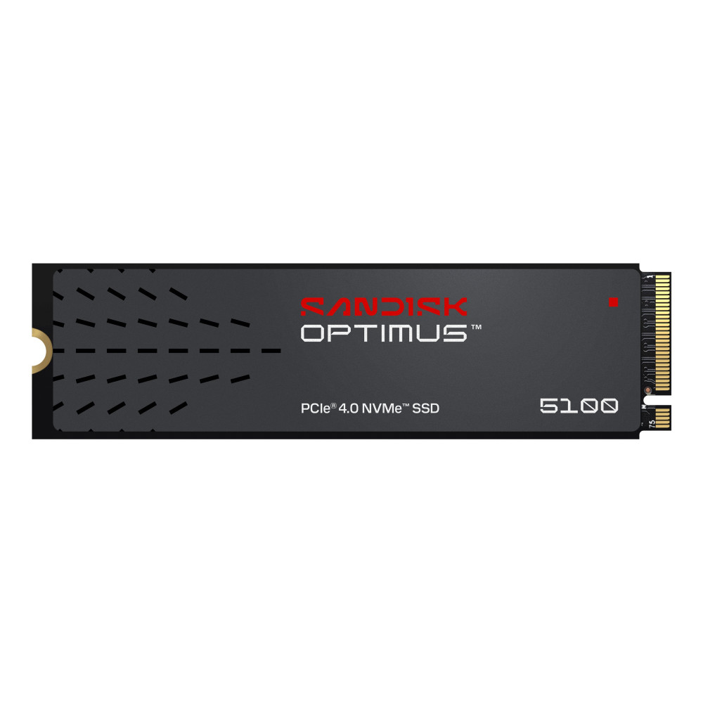 SanDisk Optimus 5100 - SSD - 1 TB - interno - M.2 2280 - PCIe 4.0 x4 (NVMe)