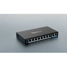 Reolink 8 PORTA POE SWITCH 120W, Non gestito, Gigabit Ethernet (10/100/1000), Power over Ethernet (PoE), Installazione in rack, 