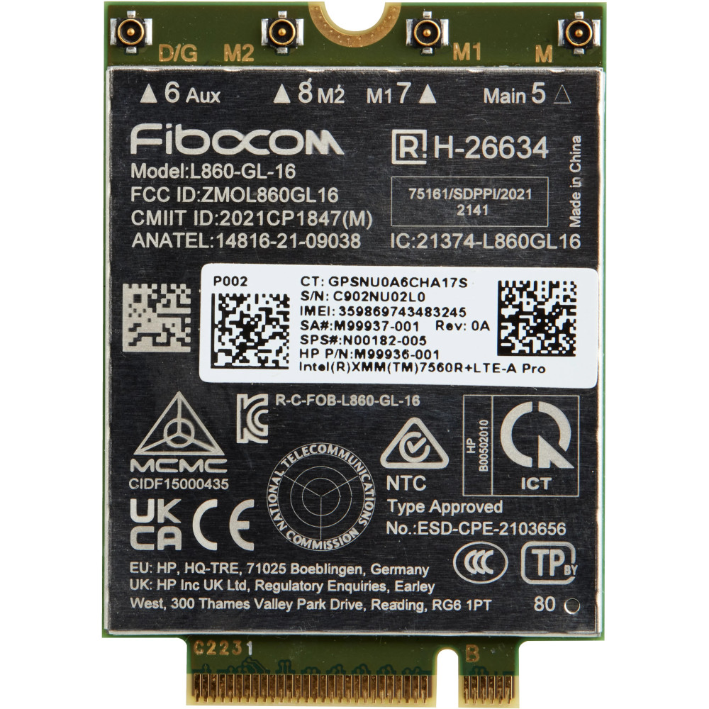 <b>HP Intel XMM 7560 R+ - Modem cellulari senza fili</b>