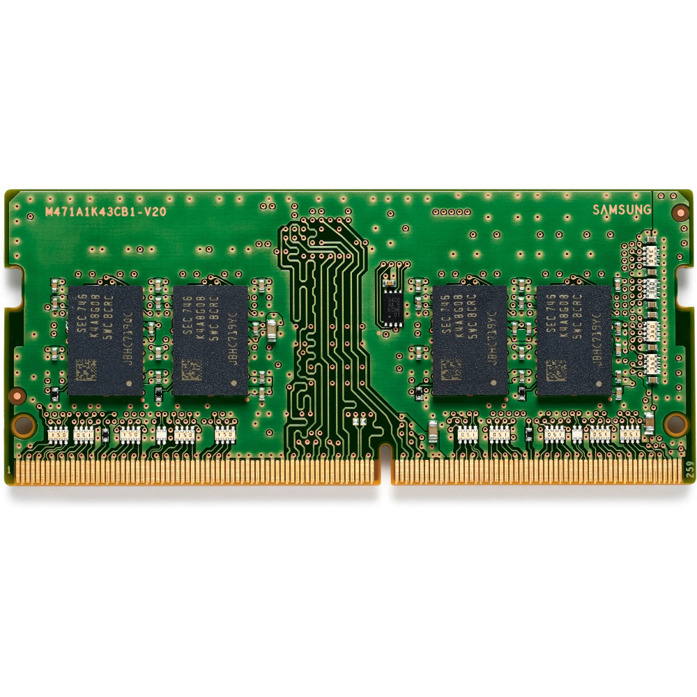 HP DDR4 - Modulo - 8 GB - SO DIMM 260-PIN - 3200 MHz / PC4-25600 - 1,2 V - non bufferato - non-ECC - per Elite Slice G2 (SODIMM)
