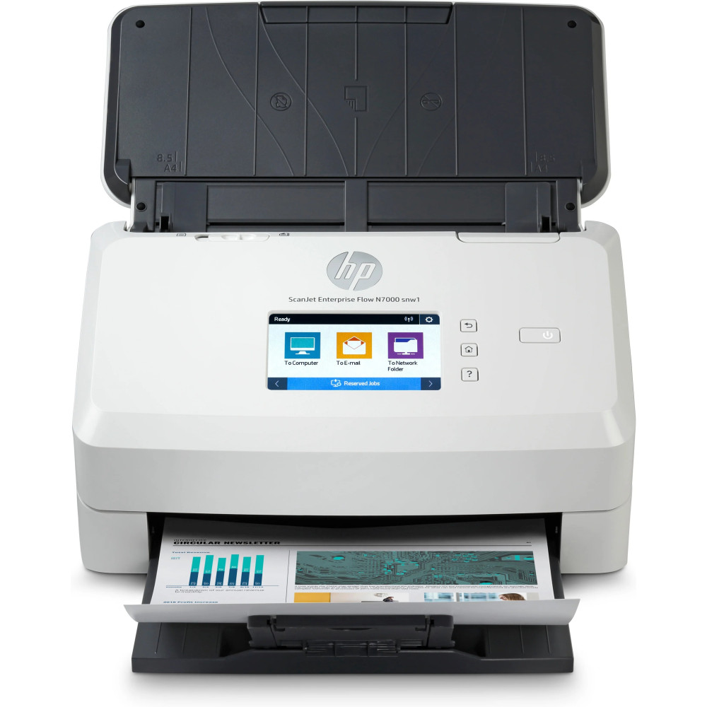 HP ScanJet Enterprise Flow N7000 snw1 - Scansione documenti - CMOS / CIS - Duplex - 216 x 3100 mm - 600 dpi x 600 dpi - fino a 7