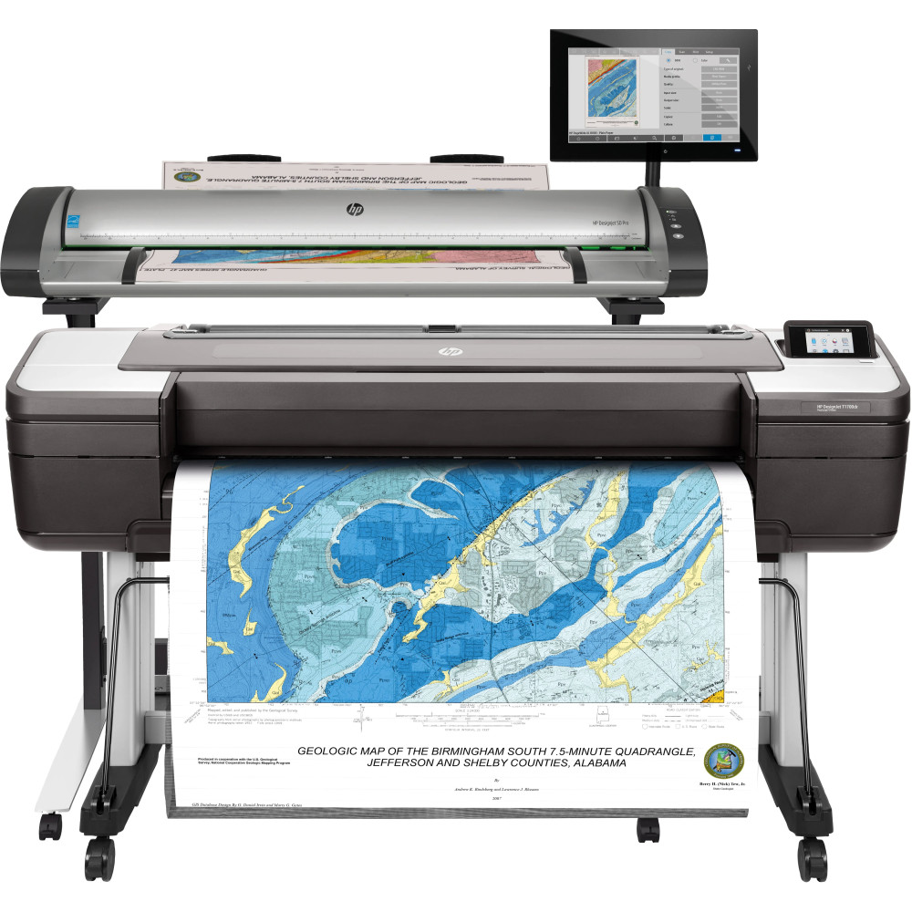 <b>HP DesignJet T1700dr - Stampante a grande formato 1118 mm (44")</b>