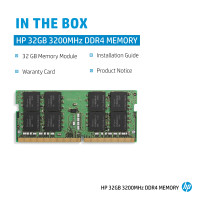 HP DDR4 - Module - 32 GB - SO DIMM 260-PIN