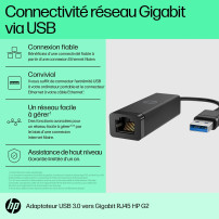 HP USB 3.0 a RJ45 Adattatore G2 - Adattatore di rete