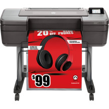 HP DesignJet Z6 PostScript - 610 mm (24") Stampante a Grande Formato - Colore - Inchiostro - Rollo (61 cm)