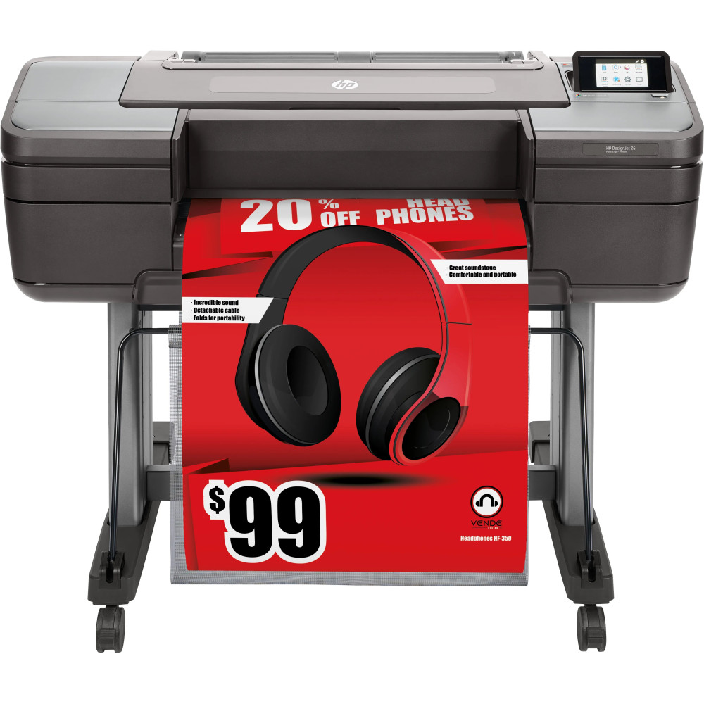 HP DesignJet Z6 PostScript - 610 mm (24") Stampante a Grande Formato - Colore - Inchiostro - Rollo (61 cm)
