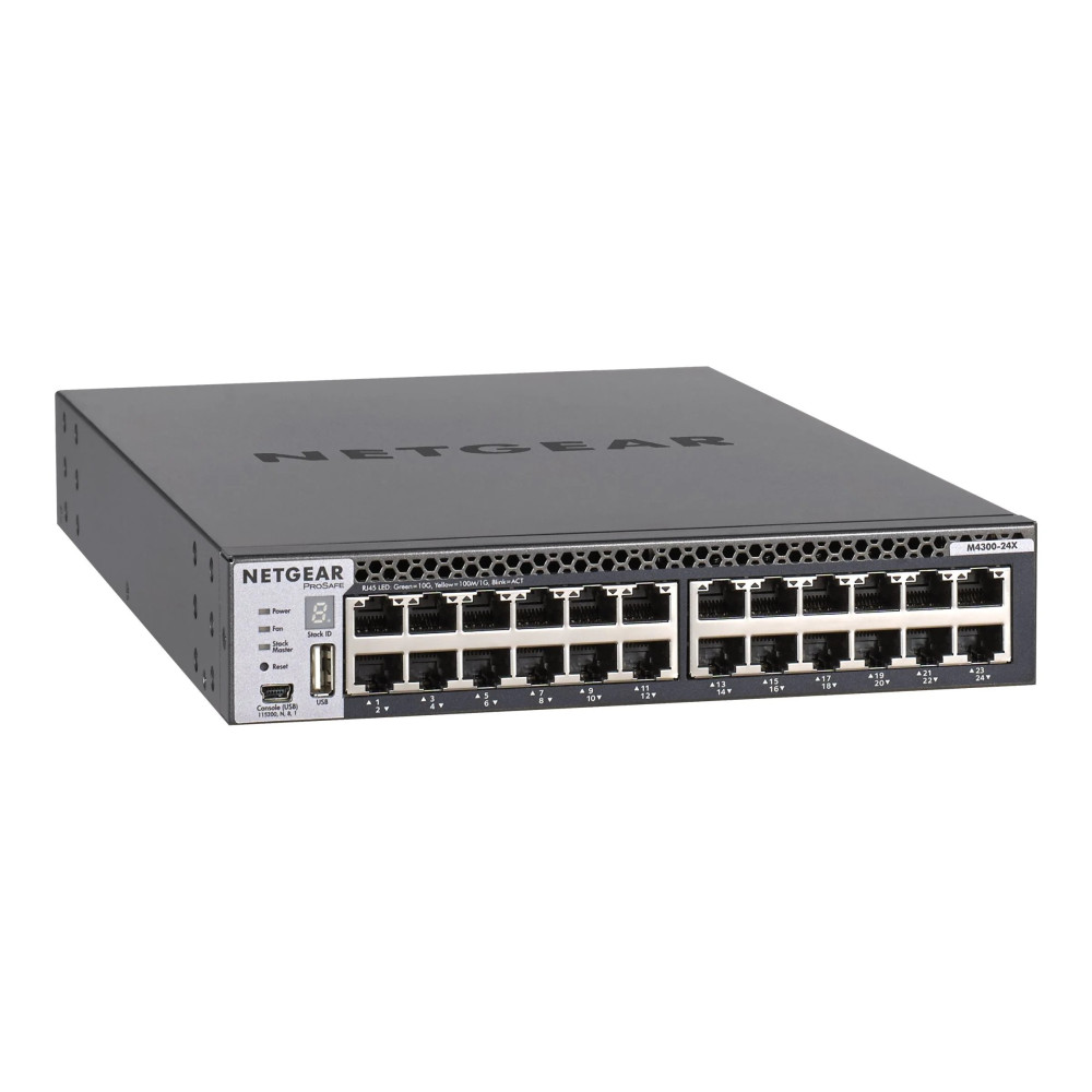Netgear M4300-24X - Switch - L3 - gestretto - 24