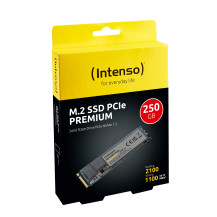 Intenso Premium - SSD - 250 GB - interno - M.2 2280 - PCIe 3.0 x4 (NVMe)