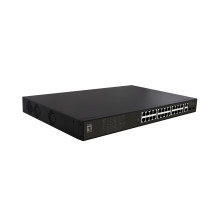 LevelOne GEP-2821, Non gestito, Gigabit Ethernet (10/100/1000), Power over Ethernet (PoE), Montaggio in rack, 1U