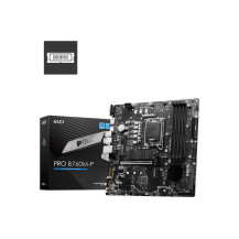 MSI PRO B760M-P - Scheda Madre - micro ATX - Socket LGA1700 - Chipsosteggiante B760 - USB 3.2 Gen 1, USB-C 3.2 Gen2 - LAN Gigabi