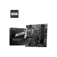 MSI PRO B760M-P - Scheda Madre - micro ATX - Socket LGA1700 - Chipsosteggiante B760 - USB 3.2 Gen 1, USB-C 3.2 Gen2 - LAN Gigabi