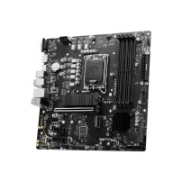 MSI PRO B760M-P - Scheda Madre - micro ATX - Socket LGA1700 - Chipsosteggiante B760 - USB 3.2 Gen 1, USB-C 3.2 Gen2 - LAN Gigabi