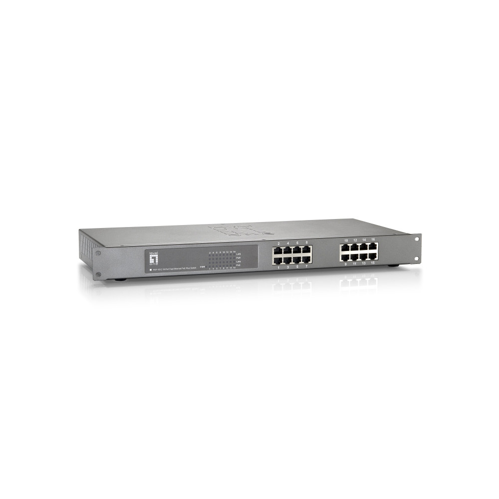LevelOne FEP-1612 - Switch - 16 x 10/100 (PoE)